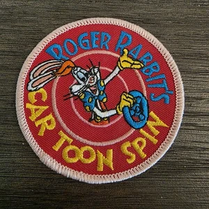 Vintage Disneyland 1996 Roger Rabbits Car Toon Spin RARE Cast Member 3" Patch - Picture 1 of 4