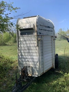 Vintage Rice Horse Box Trailer Ideal for Conversion - Picture 1 of 7
