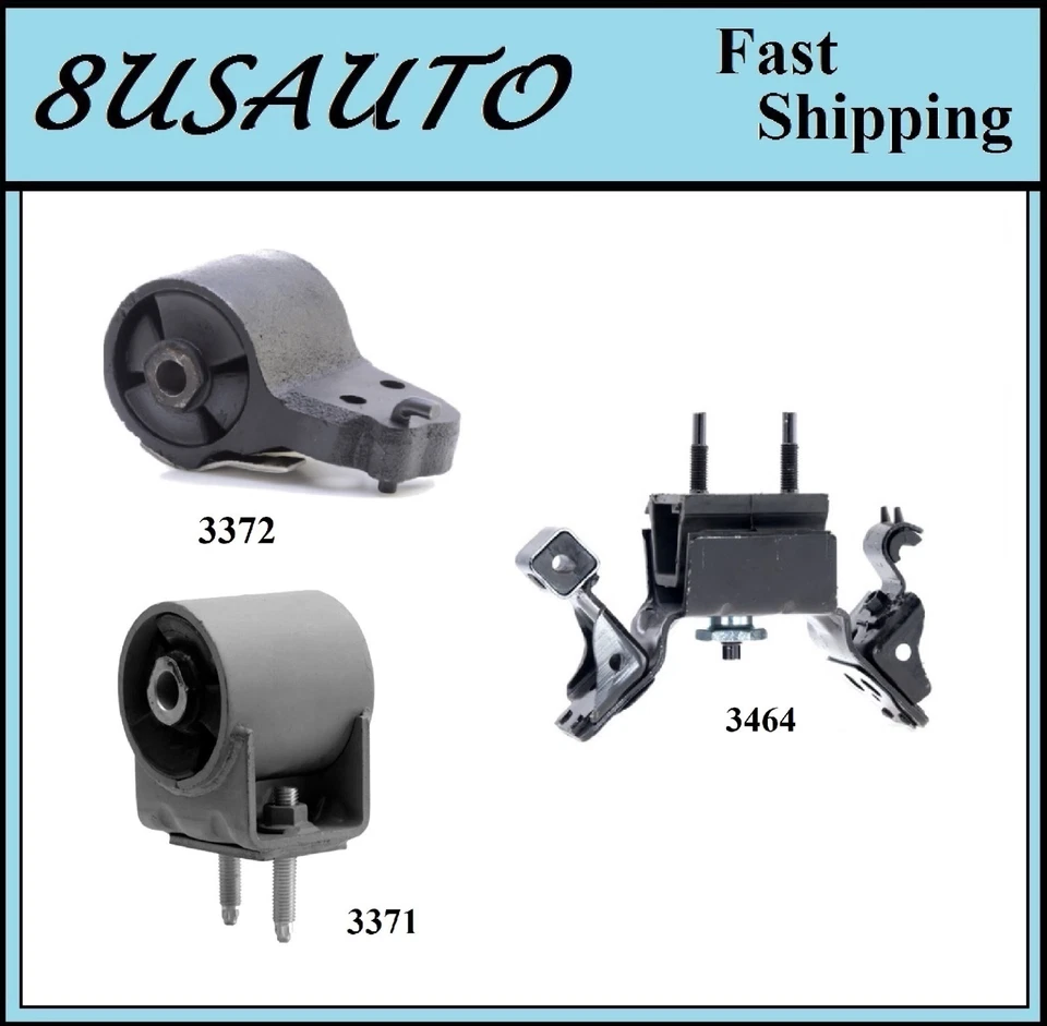 Montaje de motor y transmisión 3 piezas apto para Lincoln Navigator 2015-2017 3,5 L 4x4 - transmisión automática Foto 1 de 4