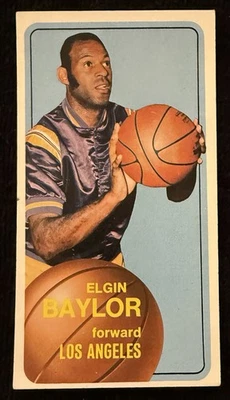 1970/71 Topps NBA #65 🏀 HOF Elgin Baylor 🏀 Los Angeles Lakers Foto 1 de 4