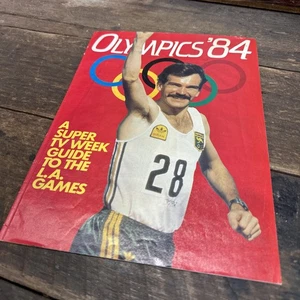 Juegos Olímpicos 1984 TV Week Vintage Guide LA Games - Imagen 1 de 16