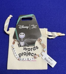 2025 Disney Parks Little Words Project NIGHTMARE BEFORE CHRISTMAS ZERO Armband - Bild 1 von 5