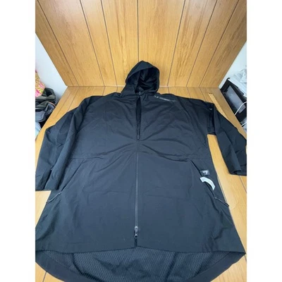 Adidas Chaqueta Ligera con Capucha Cremallera Completa Negra 3XL RN 88387 CA 40312 Foto 1 de 4