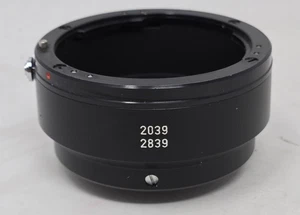 Adapter NOVOFLEX 2039 C Mount auf Objektiv Nikon 2839 Kamera Zubehör - Bild 1 von 5