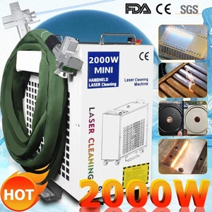 2000W BWT Continuous Fiber Laser Cleaning Machine Rust Oil Paint Removal US Ship - Picture 1 of 17
