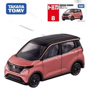 Takara Tomy Tomica 08 Nissan Sakura 2023 Diecast Model Toy Car New in Box 