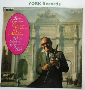 SB 6805 - WEBER - Clarinet Concertos No 1 & 2 BENNY GOODMAN   - Ex Con LP Record - Picture 1 of 1