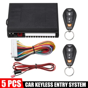 Universal Car Remote Control Central Kit Door Lock Locking Keyless Entry System - Picture 1 of 7