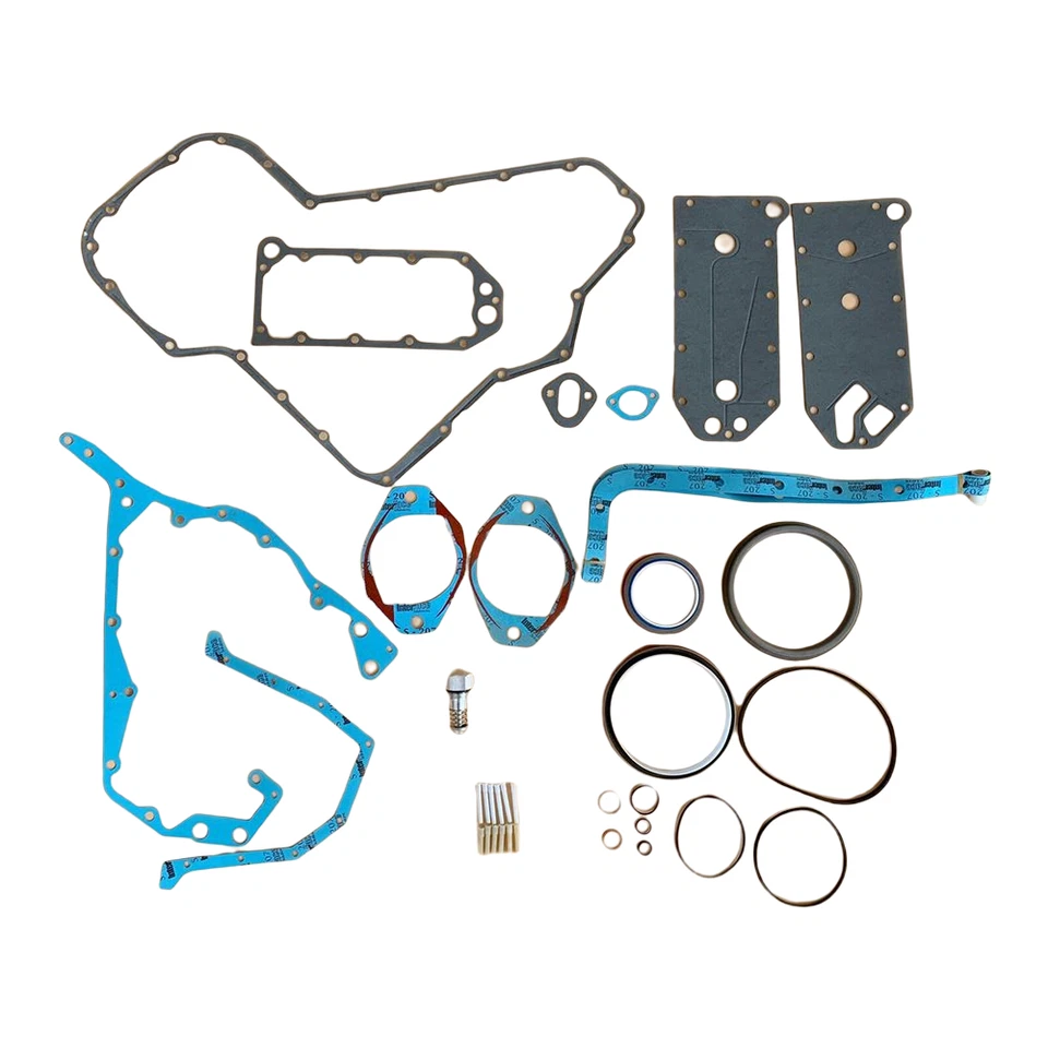 4955644 Oil Pan Lower Gasket Set For Cummins 8.3L 6C 6CT 8.3C ISC - Image 1 of 1