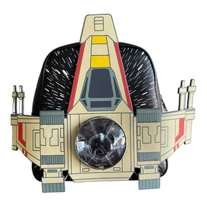 Loungefly 2022 Galactic Convention R2-D2 X-Wing Backpack Funko - New Tag/GITD π - Foto 1 di 10