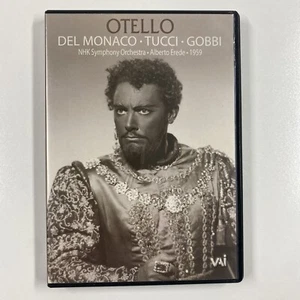 Otello - Del Monaco / Tucci / Gobbi (DVD, Opera) ALL Regions - RARE - Picture 1 of 2