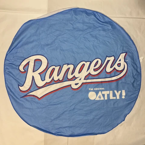 MLB Texas Rangers The Original Oatly Round Beach Towel Cover