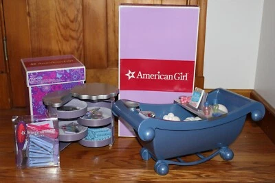 Lote American Girl Retirada Burbuja Bañera Salón Gabinete Accesorios para el Cabello en Caja Foto 1 de 4