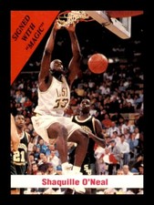 1992-93 Sports Stars Shaquille O'Neal #NNO ID: 15955