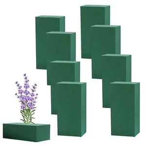 Floral Foam Large Wet Foam for Fresh Flowers 8 Pcs Flower Arrangements Supplies - Picture 1 of 11