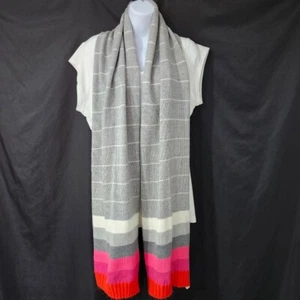 Gap Multi-Colored Stripe Knit Scarf Colorful Warm Winter Snow Ski Aspen Preppy - Picture 1 of 5