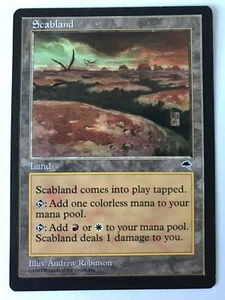 1x MTG - Scabland - Tempest - NM - Picture 1 of 2