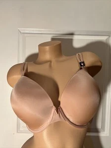 VICTORIA'S SECRET 38 DDD Sexy Illusion Lined Demi Push-up Bra NWT - Picture 1 of 6