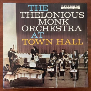 THE THELONIOUS MONK ORCHESTRA - At Town Hall. 1984 US. RIVERSIDE OJC 135. JAZZ - Picture 1 of 3