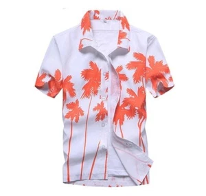 aloha shirt! Free Shipping! Men's Button up - Picture 1 of 1