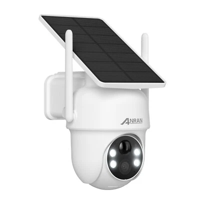 ANRAN 5MP Wireless Batteria Solare Telecamera di sicurezza Esterno Home IR Notte