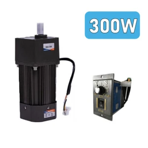 300W Electric Variable Adapter Motor Gear Box Adjust Speed Controller 15mm Shaft - Picture 1 of 11