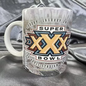 Taza Super Bowl XXX Steelers 10 oz taza de café 1995 AFC Champions NFL Sun Devil - Imagen 1 de 12