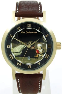TRIAS - reloj de artista Max Liebermann - niños jugando - reloj de coleccionista, reloj para hombres - Imagen 1 de 1