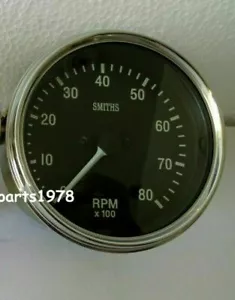 Smiths Tachometer RPM 85 MM Replacia - Picture 1 of 3