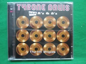TYRONE DAVIS - DAKAR A'S & B'S THE HIT SINGLES - MEDCD 742 - 2 X CD SEALED - Foto 1 di 2