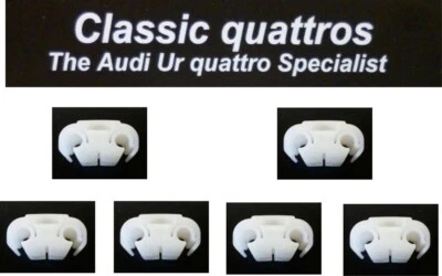 5x CLIPS DE LÍNEA DE FRENO AUDI UR QUATTRO TURBO CUPÉ-80-90-100-200 811611797 Foto 1 de 4