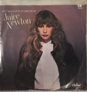 JUICE NEWTON -LOVE’S BEEN A LITTLE BIT HARD ON ME / EVER TRUE- MEXICAN 7” SINGLE - Picture 1 of 4