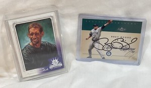 Diamond King Cards with a Signed Bret Boone Seattle Mariners card