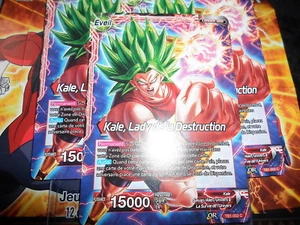 DRAGON BALL SUPER KALE LADY DE LA DESTRUCTION TB1-002 C PLAYSET (X3) FR NEUF - Bild 1 von 2