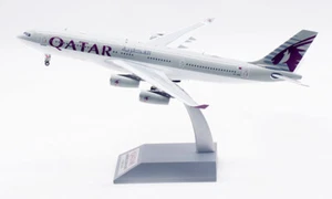 1:200 30CM InFlight AIR QATAR AIRBUS A340-200 Aeroplane Diecast Aircraft Model - Picture 1 of 15