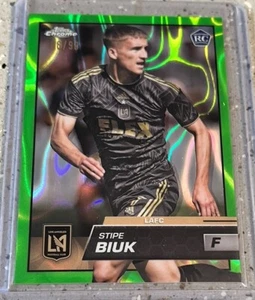 2023 Topps Chrome Neon Chrome /99 Rookie Stipe Biuk No. 24! - Picture 1 of 2