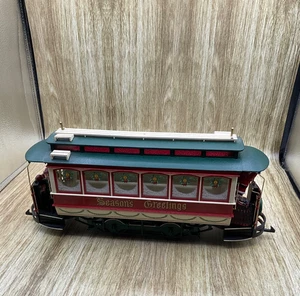 Vintage Bachmann Dillards Trimm Musical G Scale North Dale Trolley Train - Bild 1 von 6
