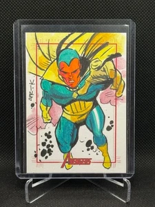 Marvel 2012 Greatest Heroes SketchaFEX Sketch Card Apriyadi Kusbiantoro 1/1 - Picture 1 of 2