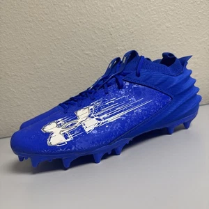 Under Armour Blur Smoke Suede 2.0 Blue MC Football Cleats Men’s 15 3027999-401 - Picture 1 of 6