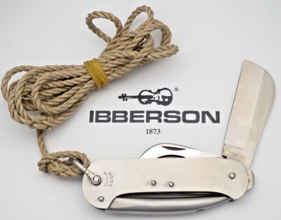 Vintage GEO IBBERSON SHEFFIELD Mariner's Marlin Spike Pocket Knife All Stainless - Image 1 of 4