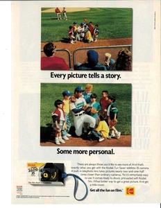 Fotocamera monouso KODAK TeleFoto 1992 immagine rivista vintage stampa pubblicità - Foto 1 di 1