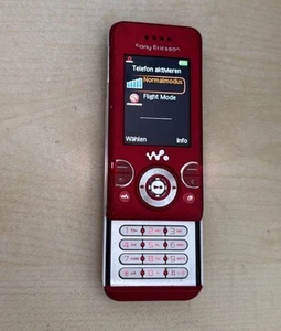 Sony Ericsson W580i Rot Geprüft, Händler, Volle Funktion, Garantie, Zustand Top - Bild 1 von 2