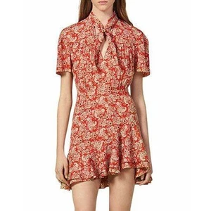 Sandro Lane Paisley Mini Dress - Picture 1 of 11