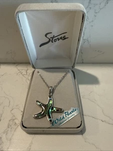 Storrs Wild Glacier Pearl Abalone Seestern Halskette  - Bild 1 von 1