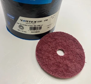 100mm X 16MM Norton Saint Gobain Surface Blending Disc Maroon Medium - Picture 1 of 3