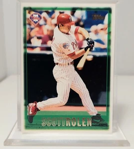 1997 Topps Baseball Card #268 Scott Rolen Phillies - Picture 1 of 2