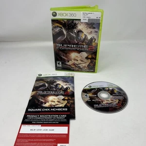 Supreme Commander 2 (Xbox 360) CIB Clean Fast Shipping Tested Works - Picture 1 of 5