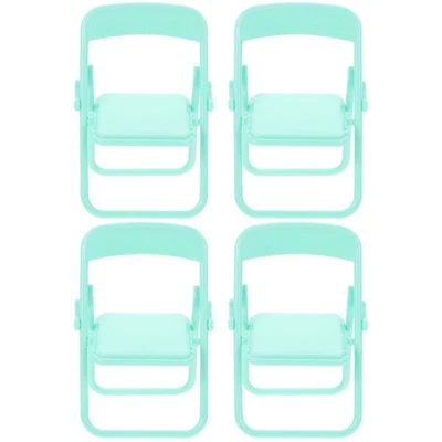  4 PCs Mini House Chair Model Mini Möbelmodell Mini House Layout - Bild 1 von 4