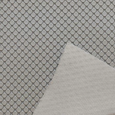 Spradling Boat Knit Back Vinyl 119019 | Cubix Silver 54 Inch (YD) - Image 1 of 3