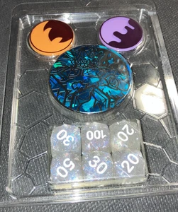 Pokemon TCG Card Terapagos EX UPC Sparkle Dice and Coin Set - Picture 1 of 6